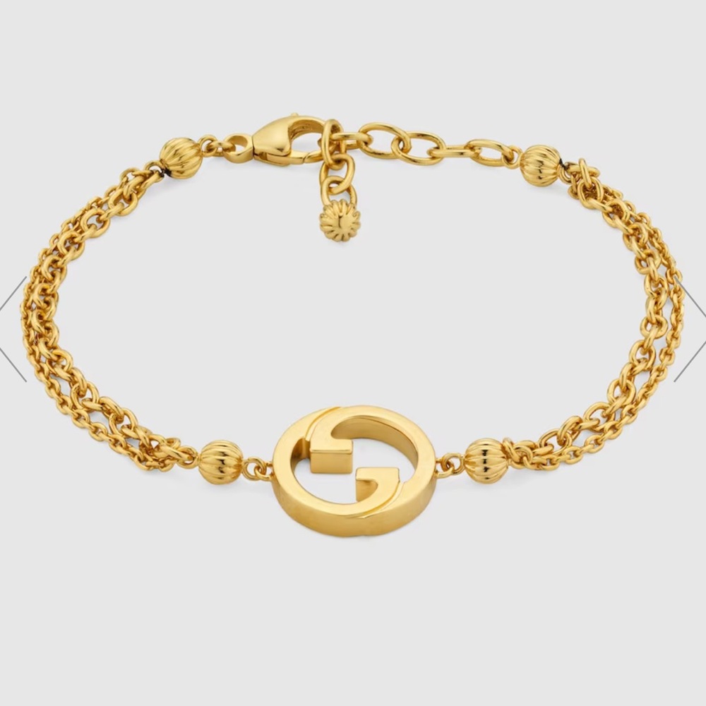 Gucci Gold Chain Bracelet